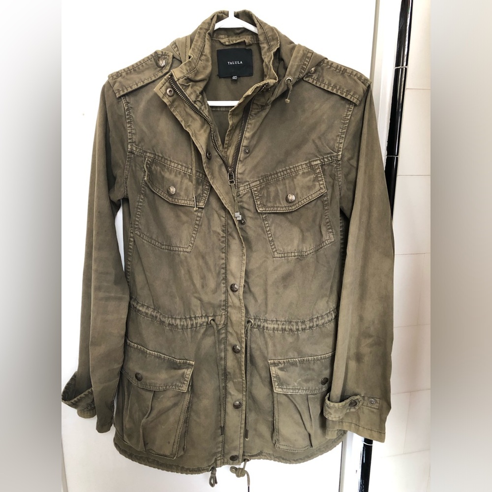 Talula Khaki Utility Jacket - Picture 2 of 8
